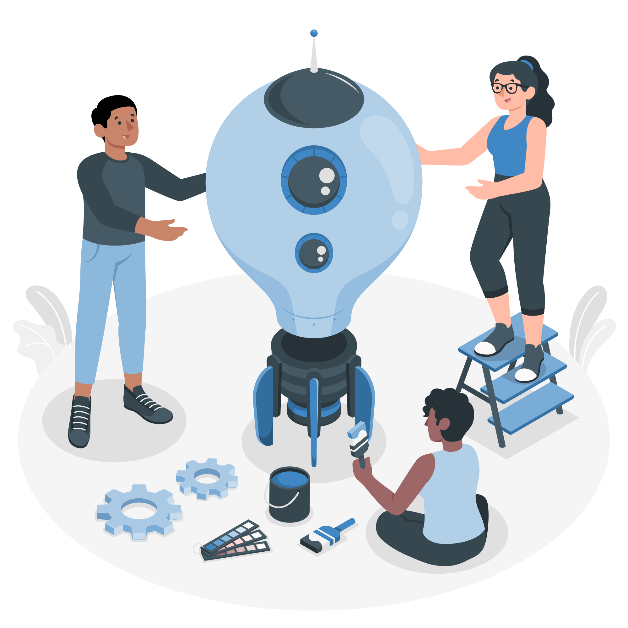 Illustration Finanzielle Planung